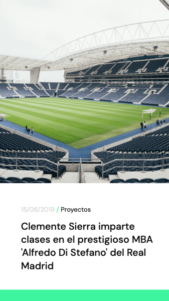Clemente Sierra imparte clases