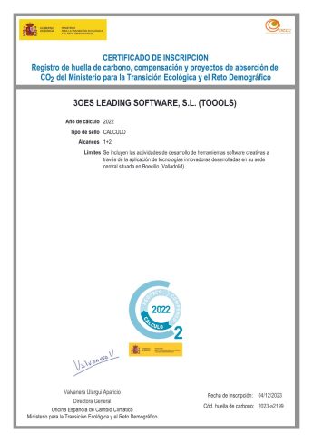 Registro huella de carbono