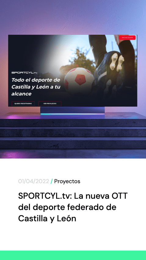 Presentacion de SPORTCYL.tv La nueva OTT del deporte federado de Castilla y Leon