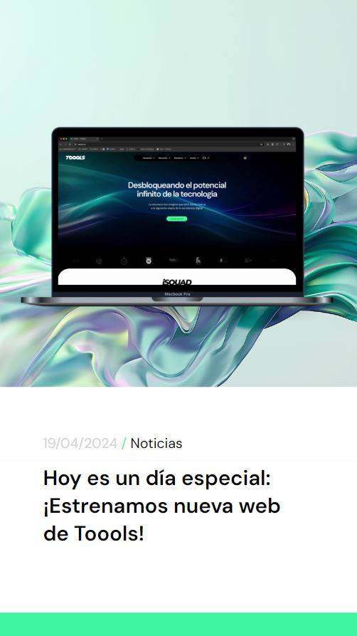 nueva web toools